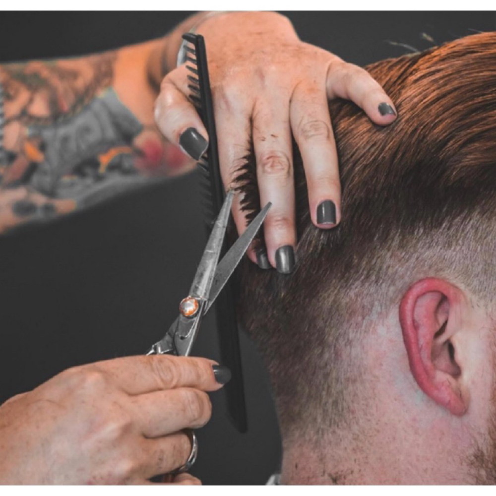 Short Haircut at Society Barbershop in Vancouver, WA