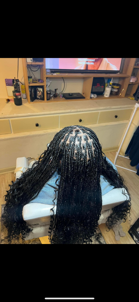 Small Boho Knotless