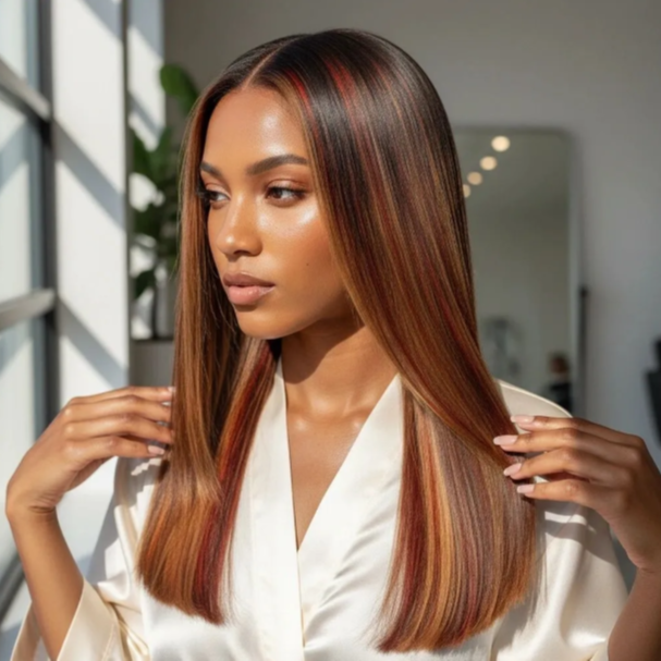 Smoothing Treatment at Blossoms HTX Hair Studio in Spring, TX