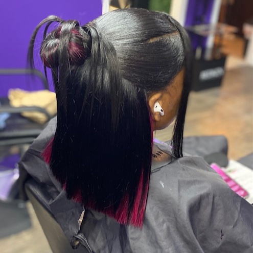 Half Up/ Half Down Quickweave