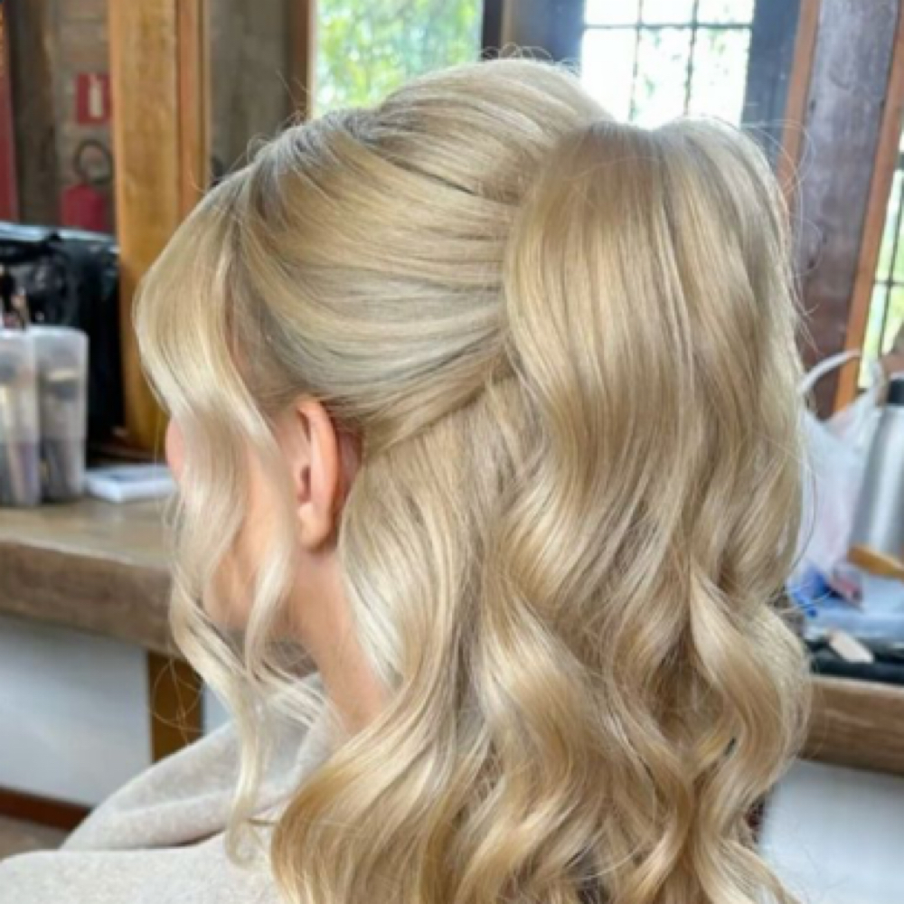 Event Hairstyle at The Haven Beauty Co. in McDonough, GA