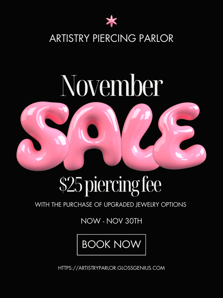 $25 November Sale
