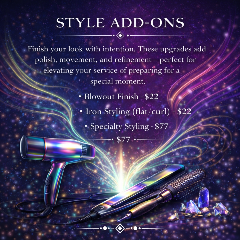 Style Add-Ons at Soul Flame Alchemy in Canon City, CO