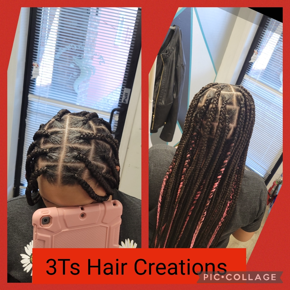 Kid Lg Knotless Braids