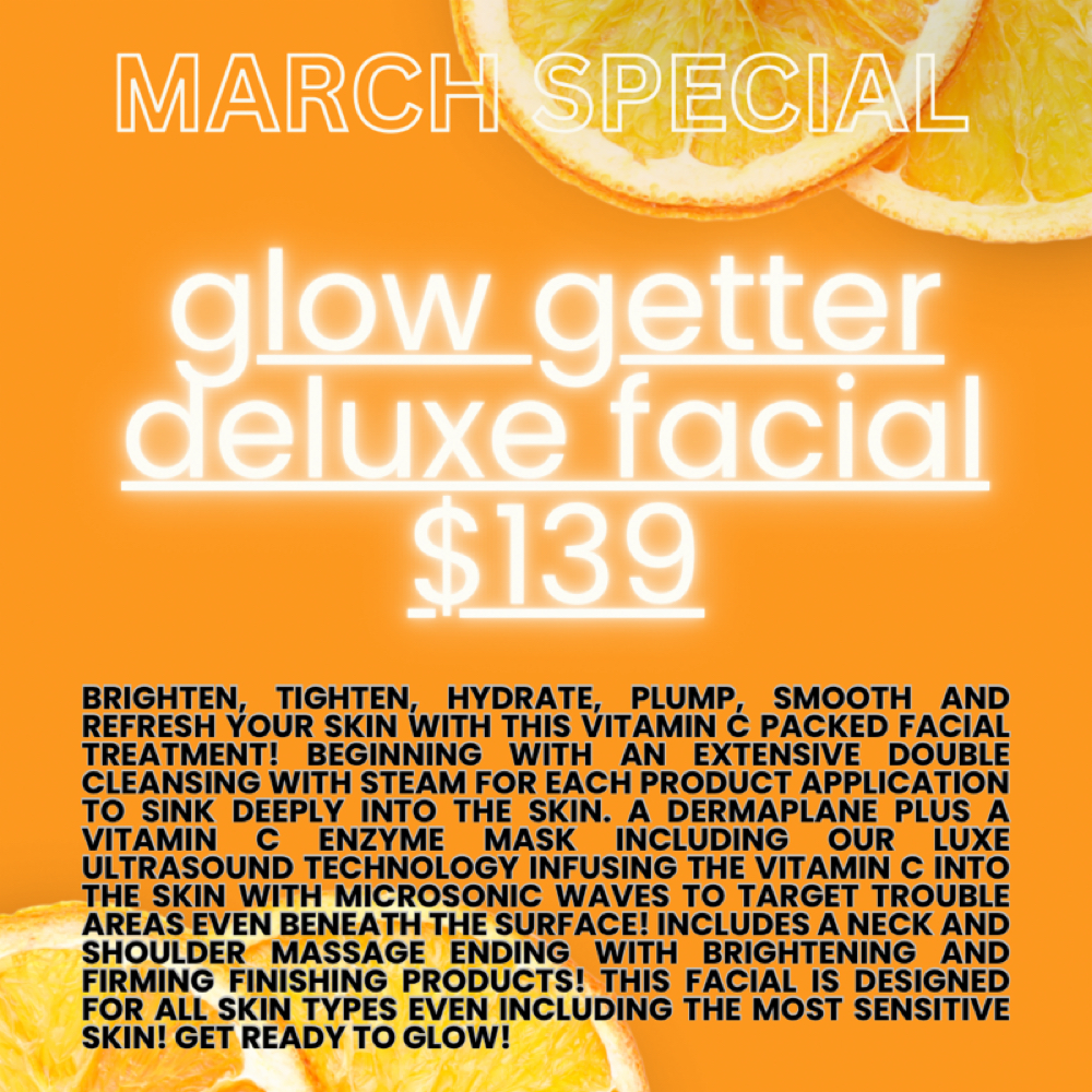 MARCH GLOW GETTER SPECIAL at Black Cactus Body Bar & Boutique in Mount Juliet, TN