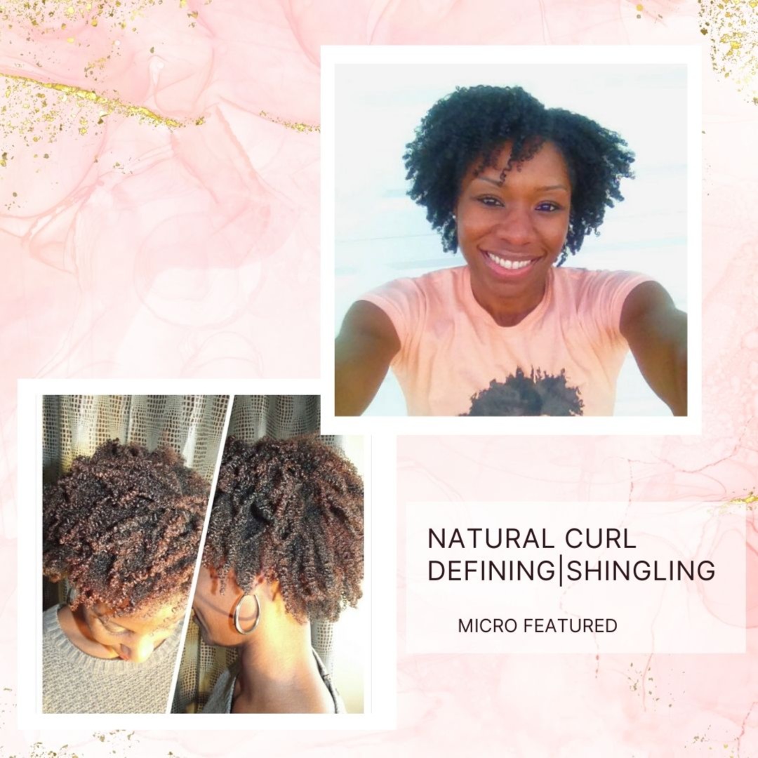 Natural Curl Defining / Shingling