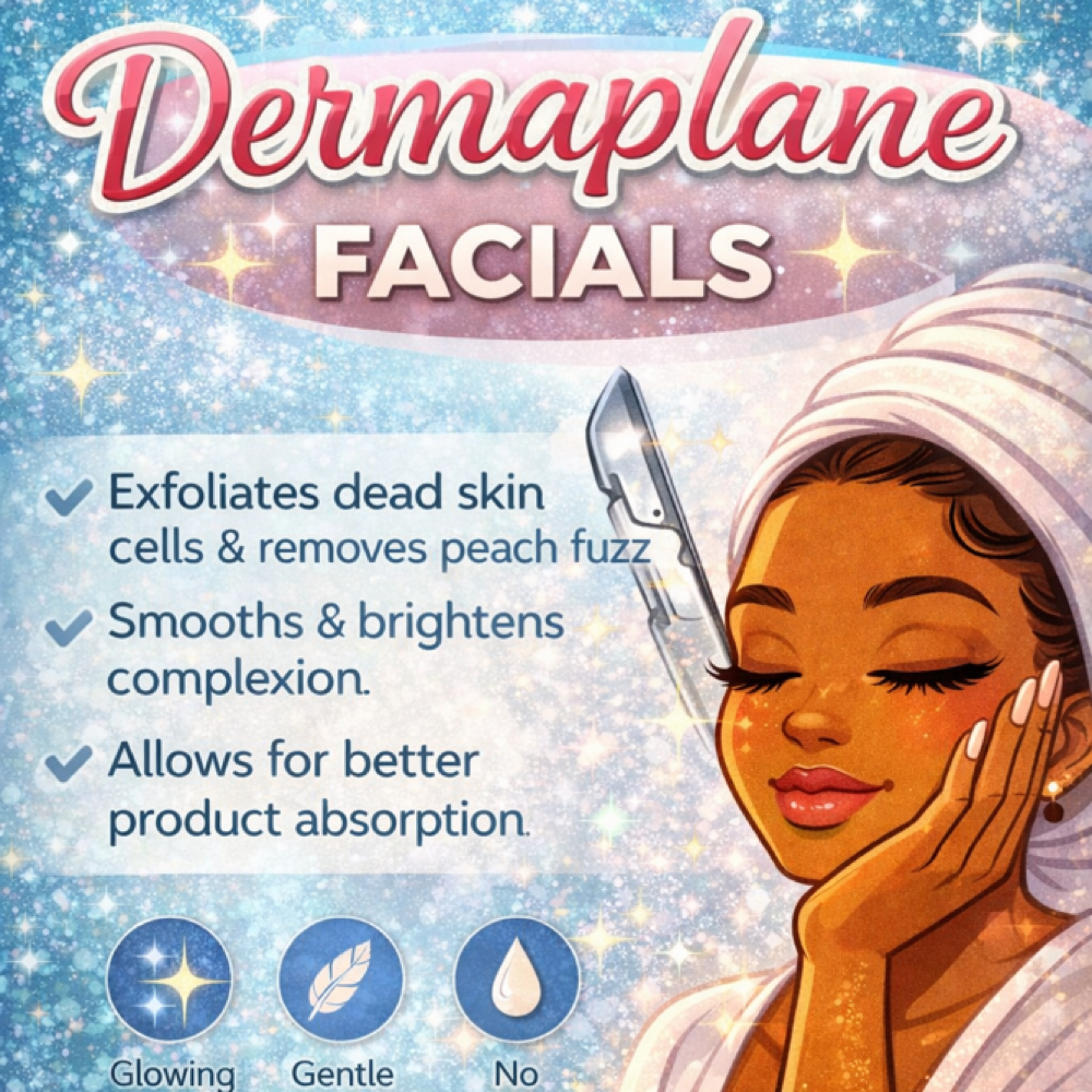 Dermaplane Facial at Thee Beaute Blender in Shreveport, LA