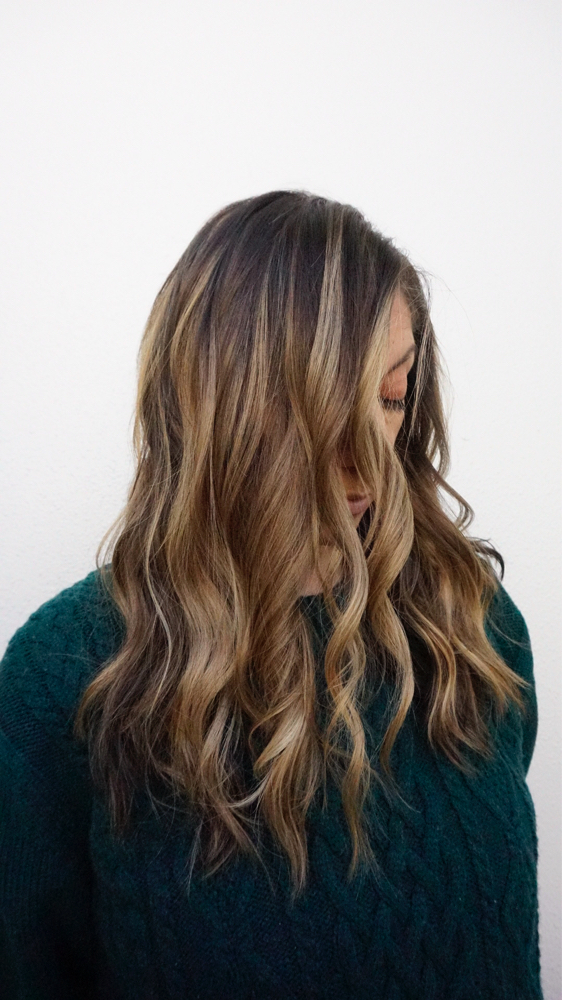 Balayage With Haircut