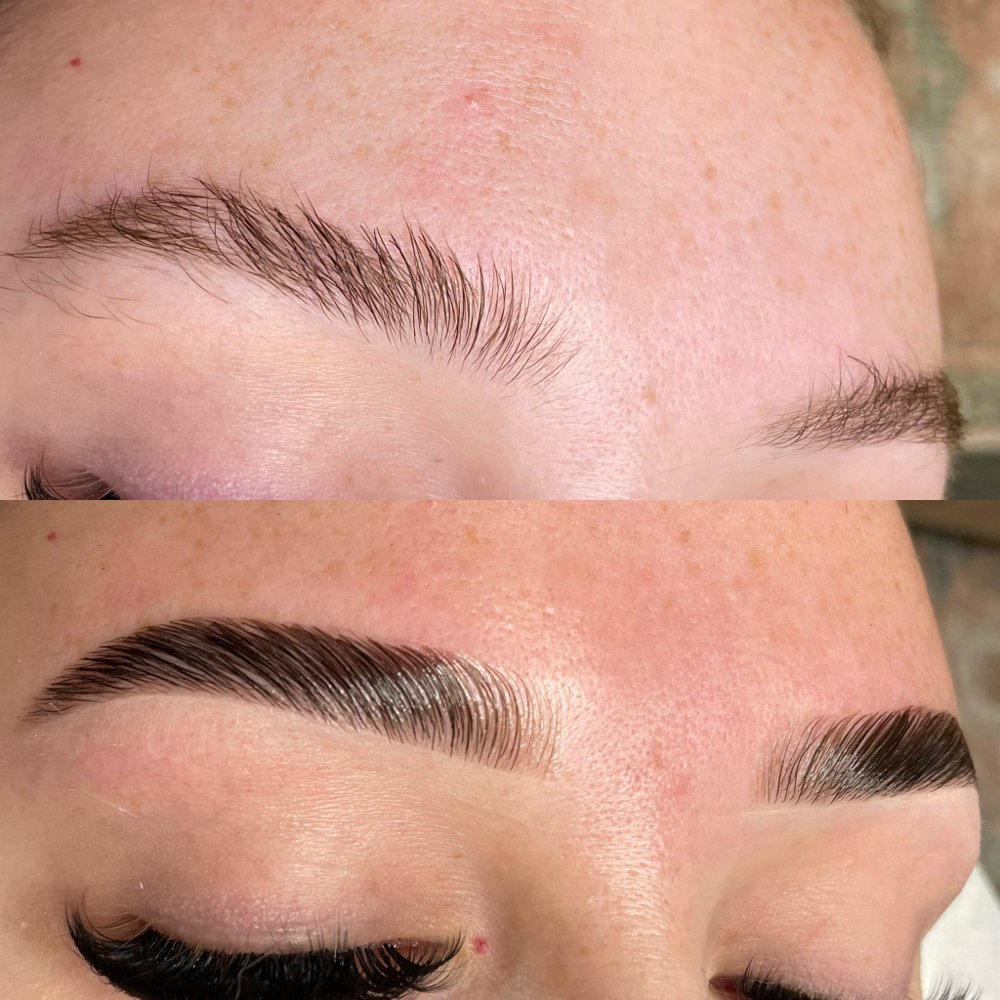 Returning Lamination + Brow Tint