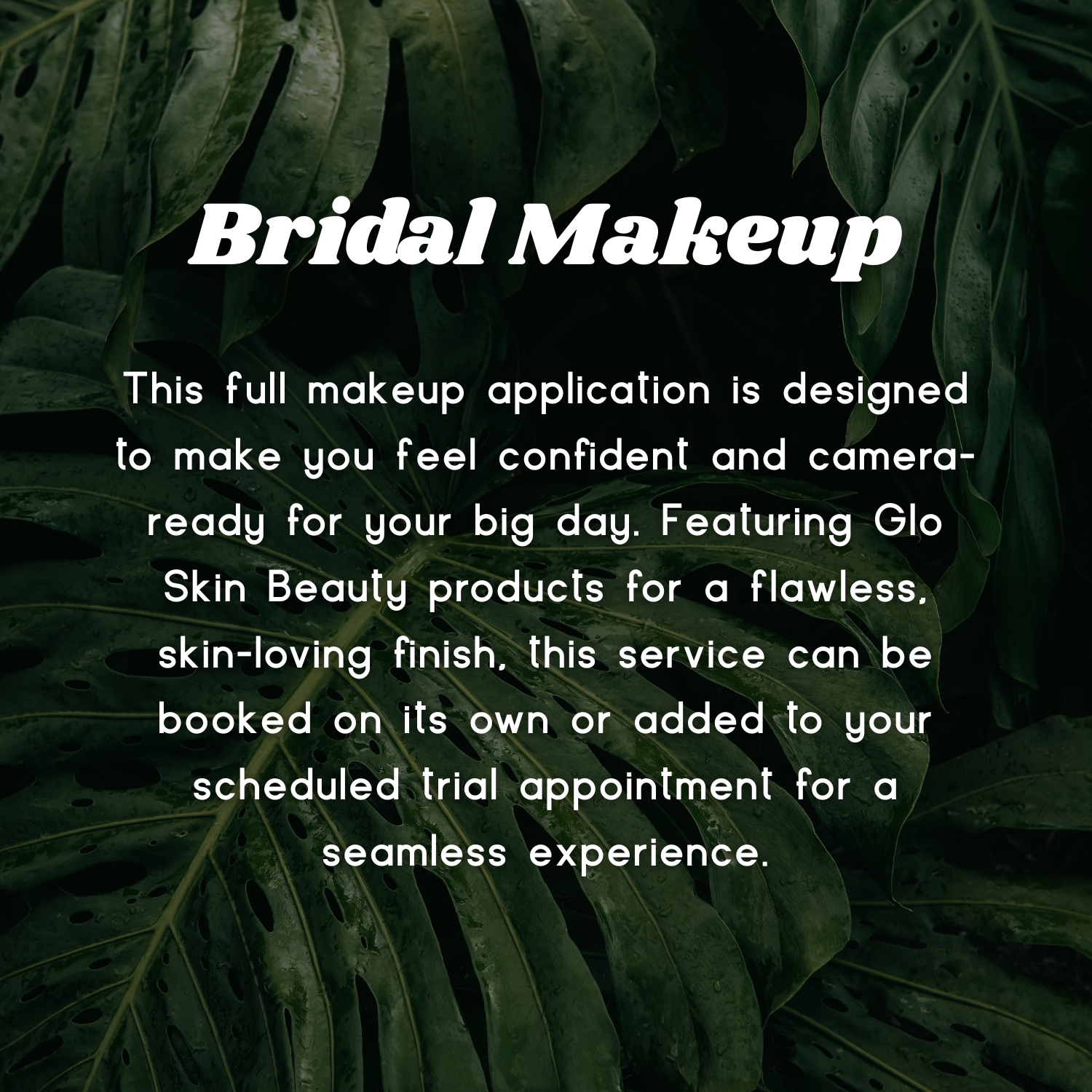 Bridal Makeup Application