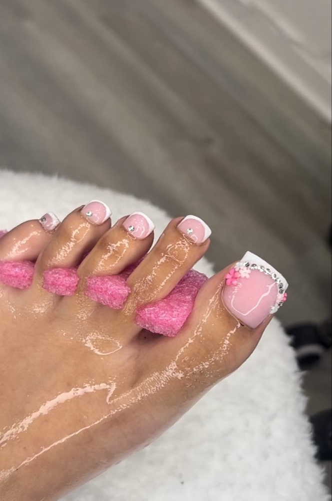 Polygel Toes at Nails By Brenda & CO LLC in Miami, FL