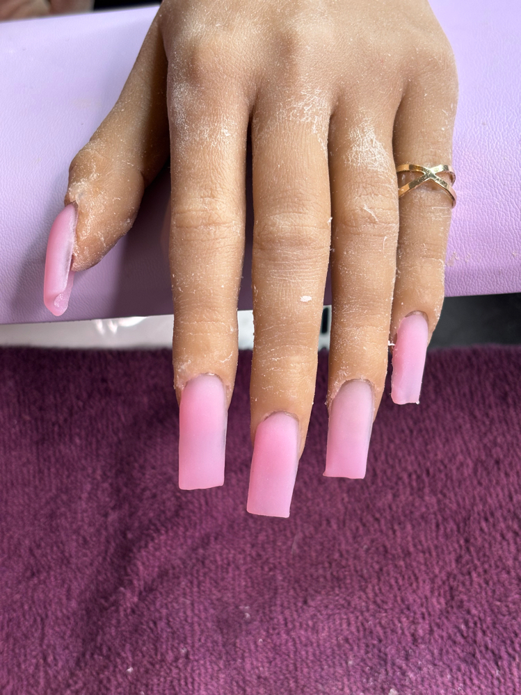 Acrylic Nails Overlay