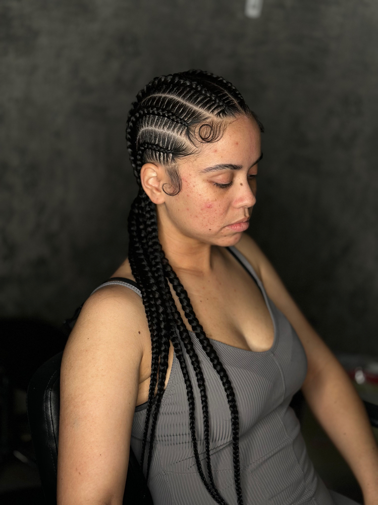 5-6 Stitch Feedin Braids