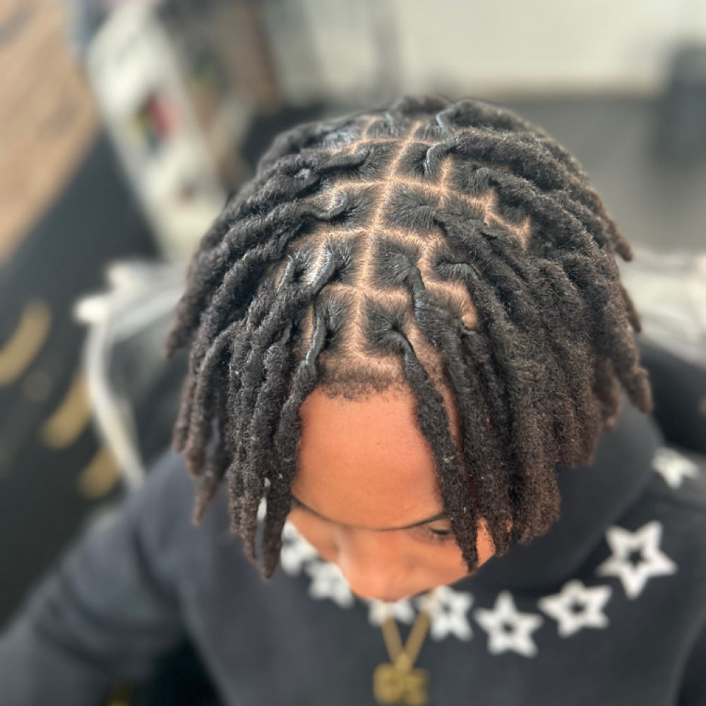 Kids Starter Locs at 473 Locs Natural hair Studio in Evansville, IN