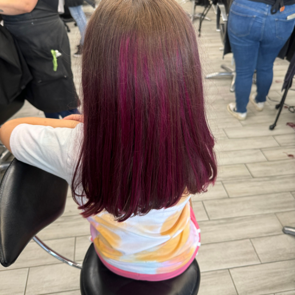 Foil Peakaboo at Desert Rose Beauty Co in Friendswood, TX