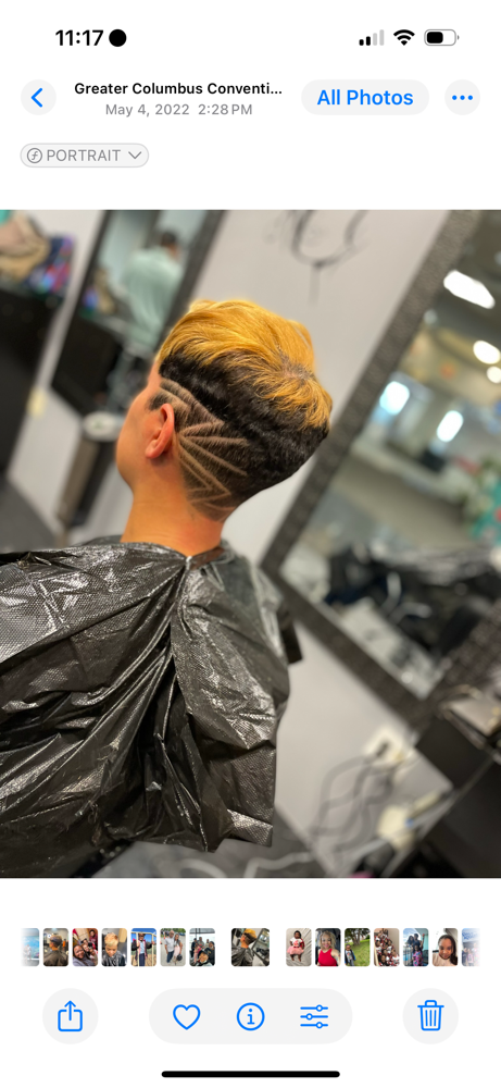 Women’s Cut With Design(dry Cut)