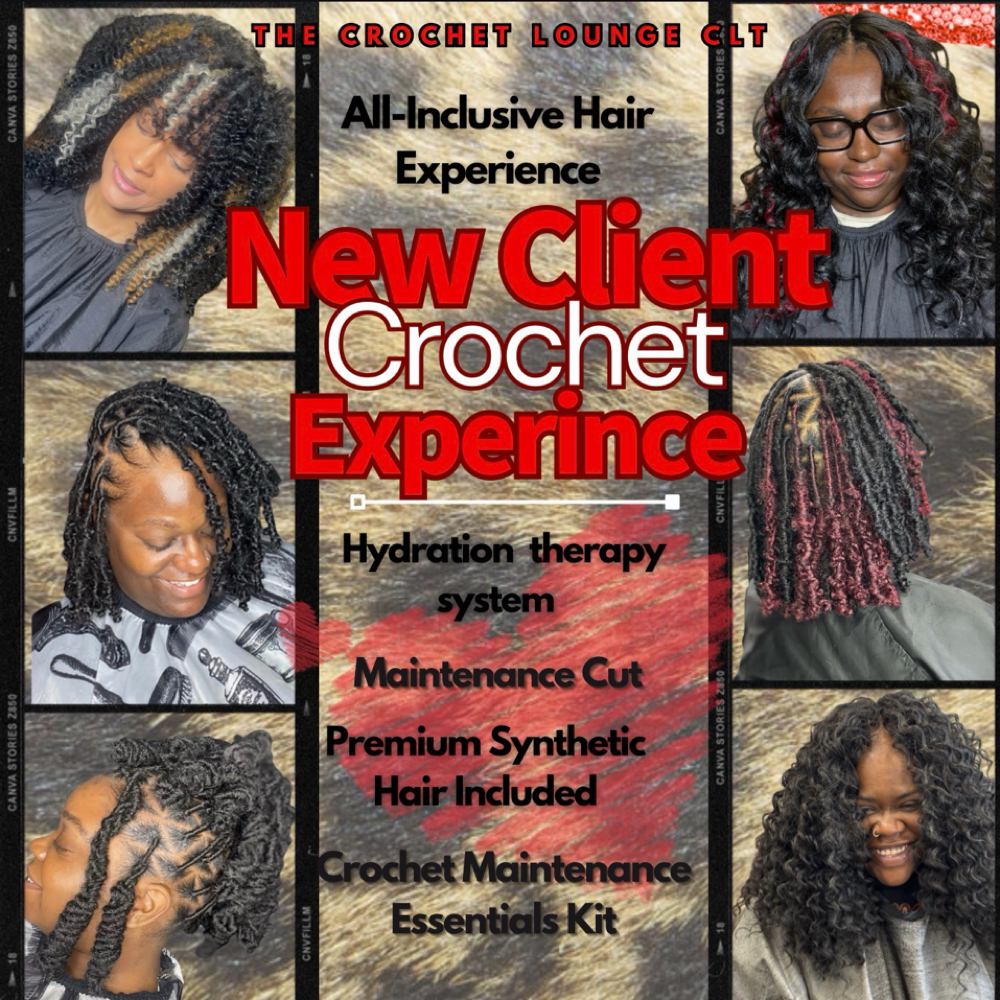 New Client Crochet Experience at The Crochet Lounge in Charlotte, NC