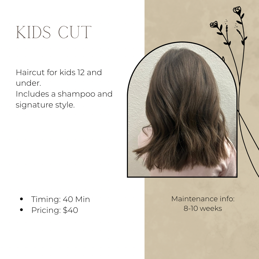 Kids Haircut at Carley’s Color Lounge in Fort Worth, TX