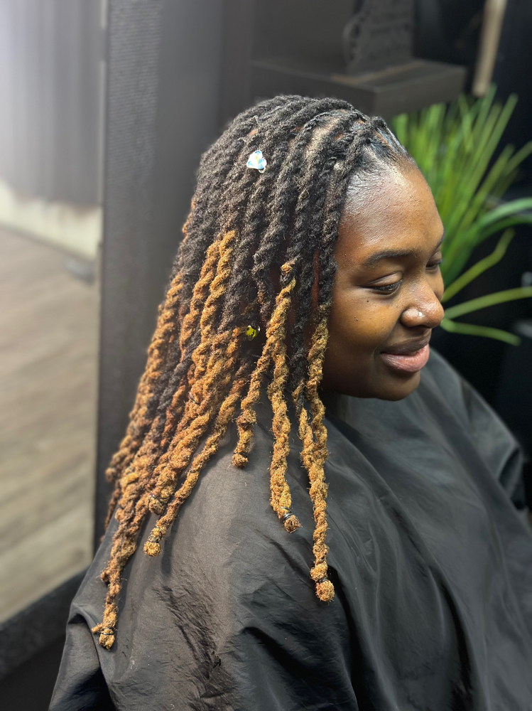 RETWIST + 2/3 STRAND TWIST (no Wash