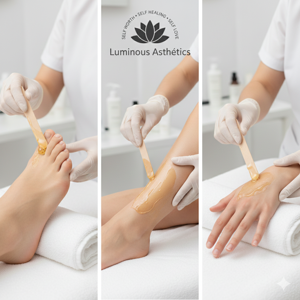 Hands, Feet Or Toes Wax (Pick 1) at Luminous Aesthetics by Preshis in Parsons, TN