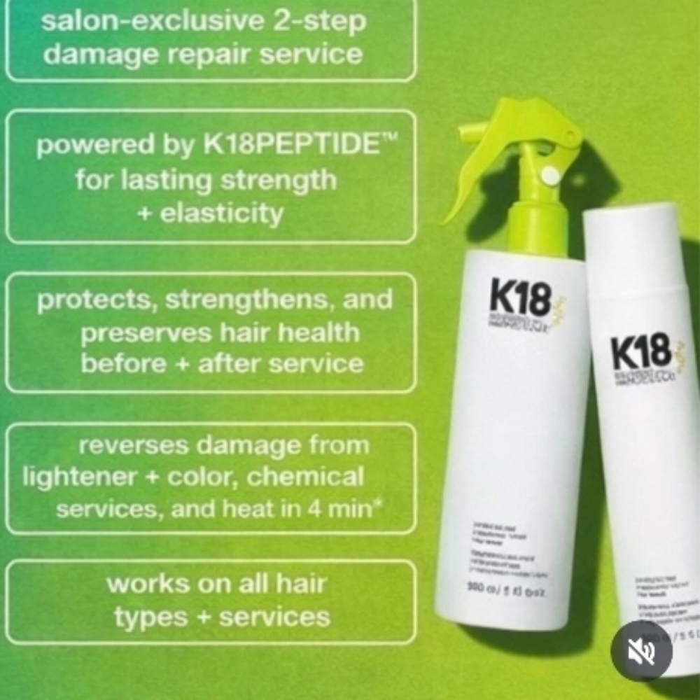 K 18 Treatment at The French Connection Salon in Austin, TX