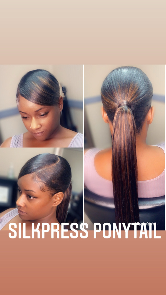 Slick/quickweave Ponytail at Thee 🦋 Butterfly Effect in Kilgore, TX