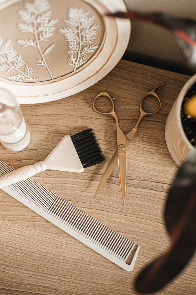 Dry Scissor Cut