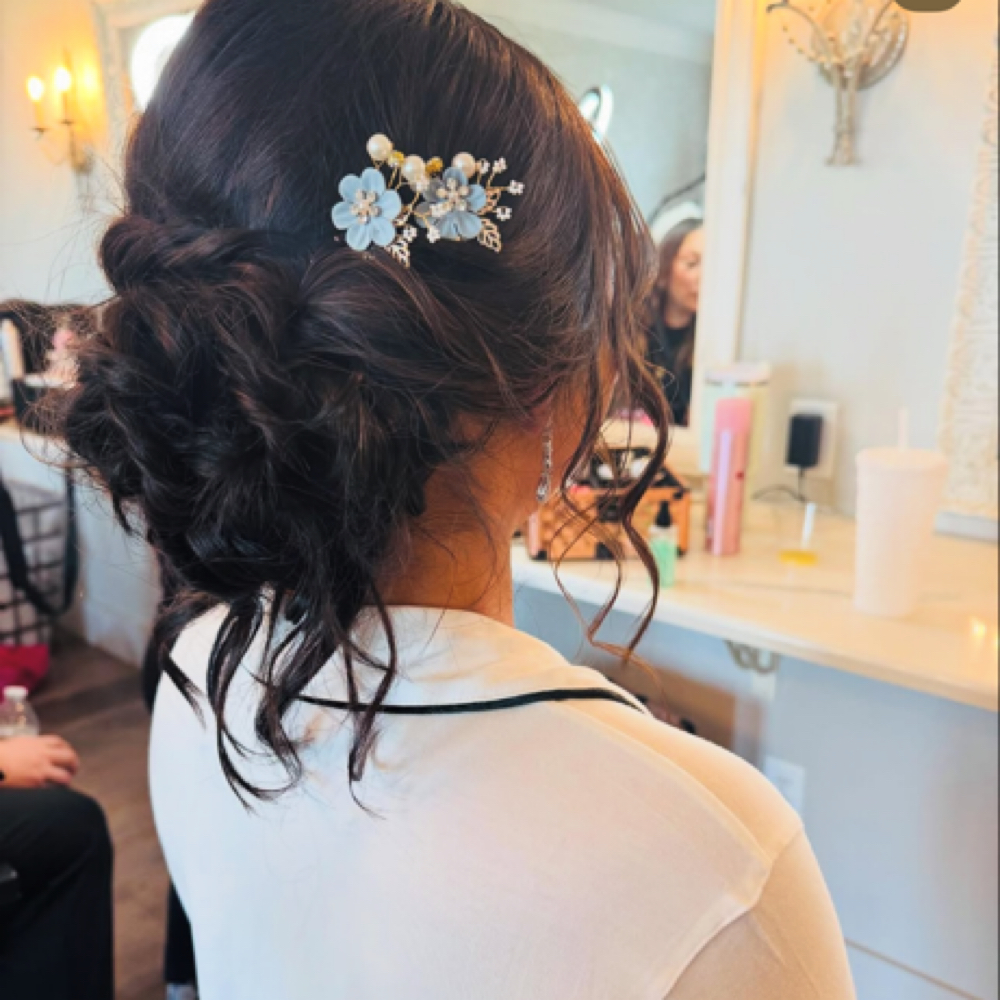 Bridal Hair Trial + Wedding Hair