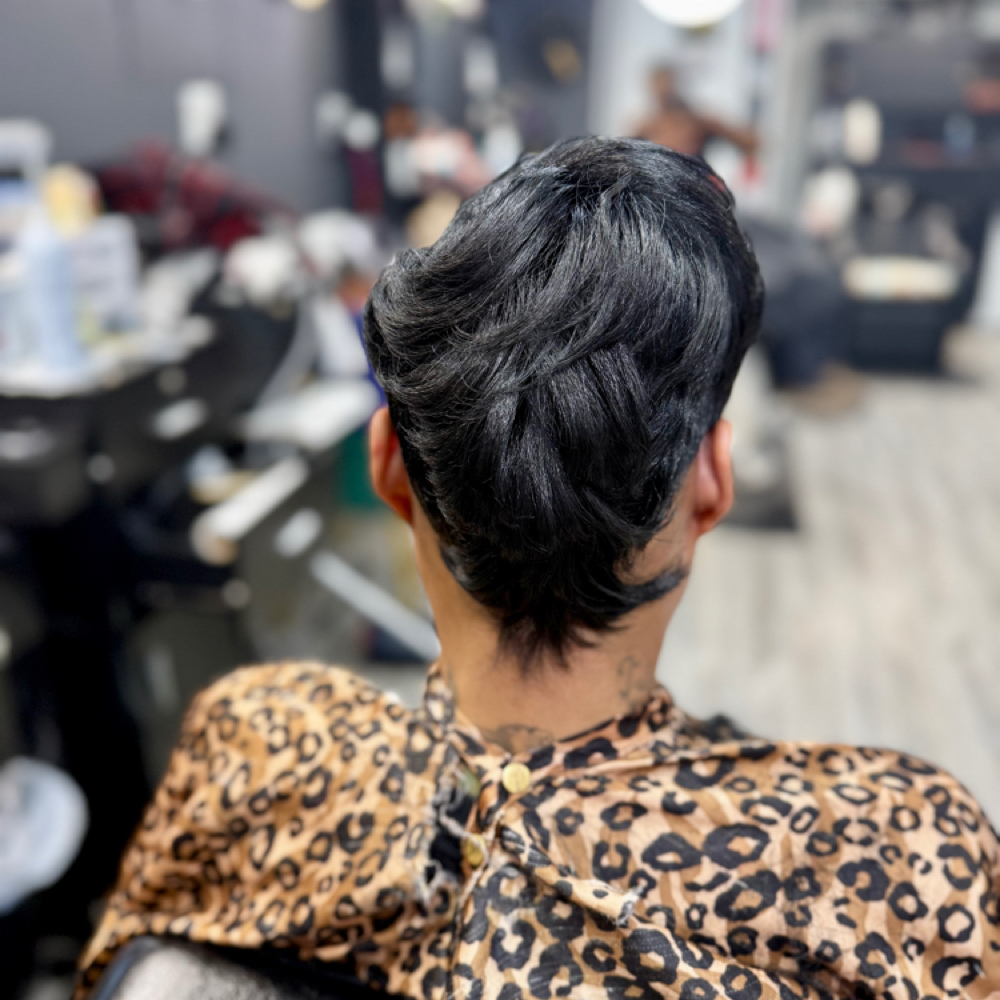 Relaxer And Hair Cut at Shear Purpose Beauty LLC in South Bend, IN