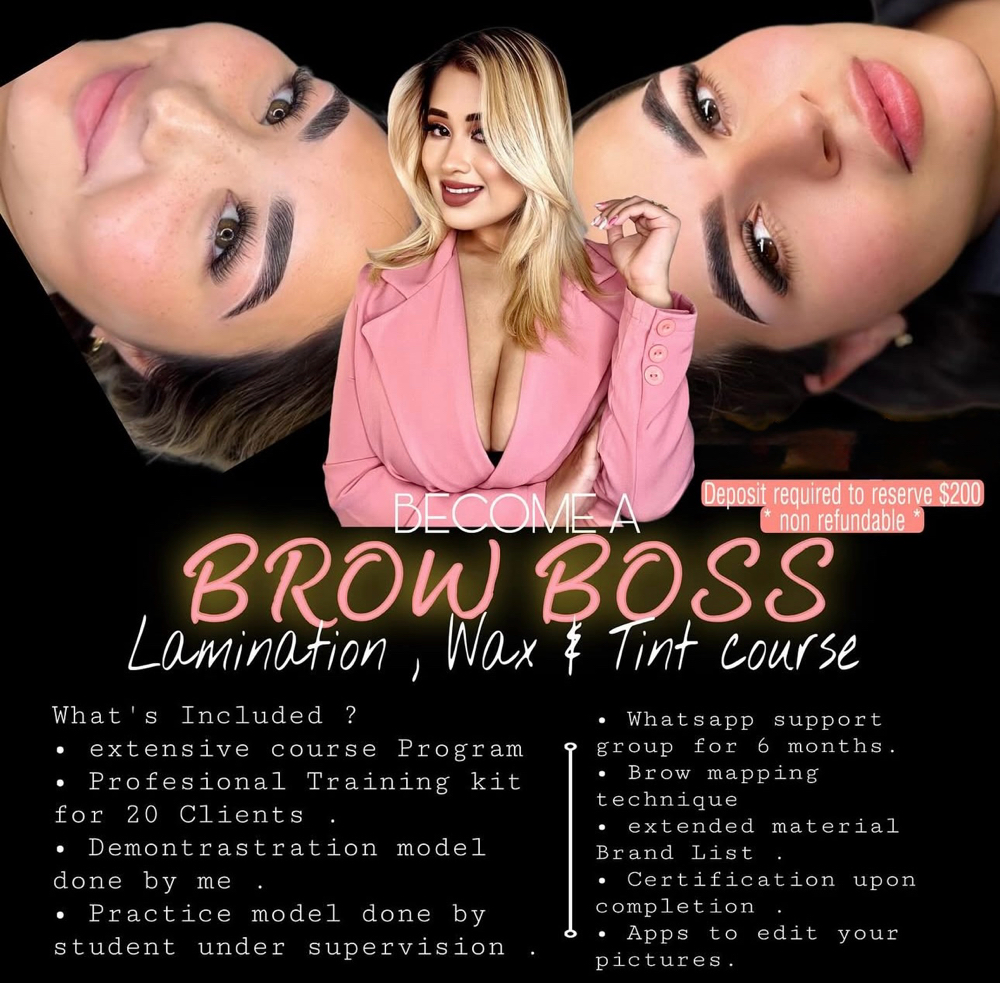 Lamination , wax & Tint Course