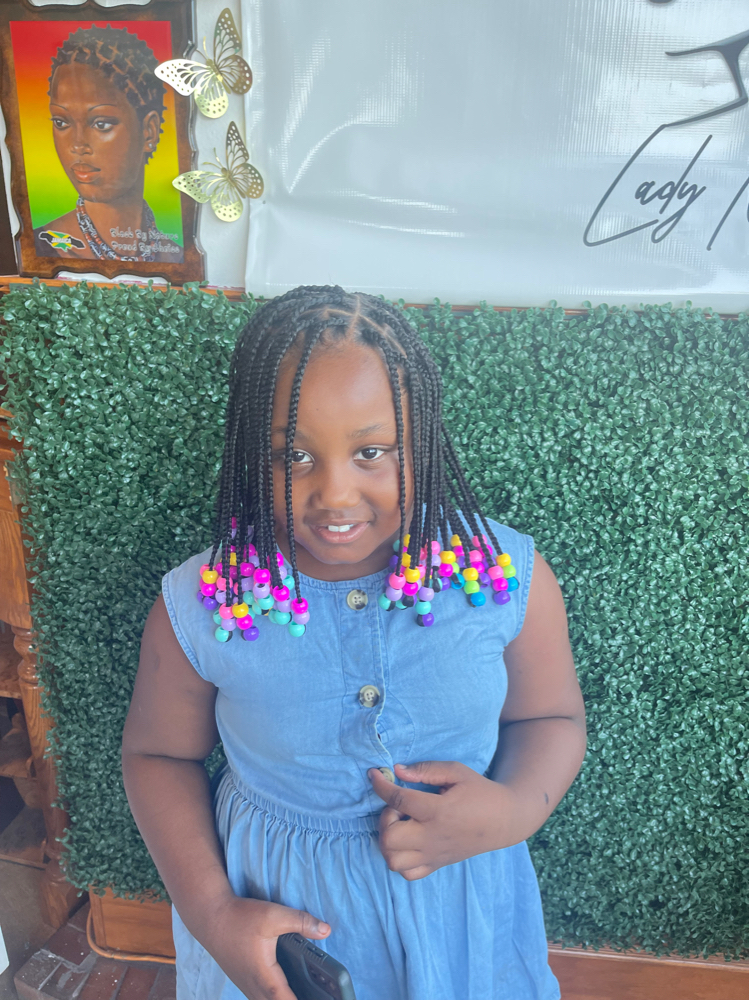 Kids With Extension And Beads