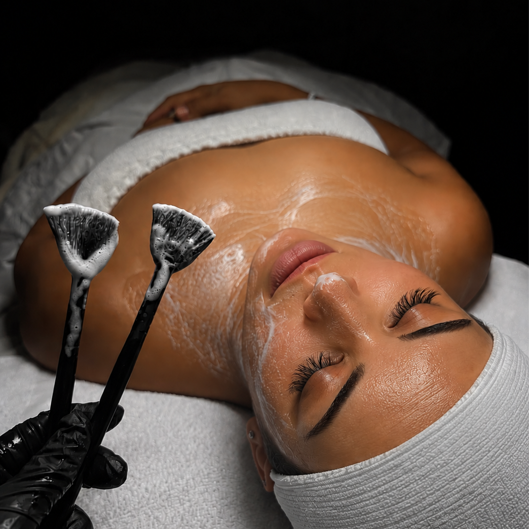 Customized Facial Treatment at Milan Luxury Medspa in Spring, TX