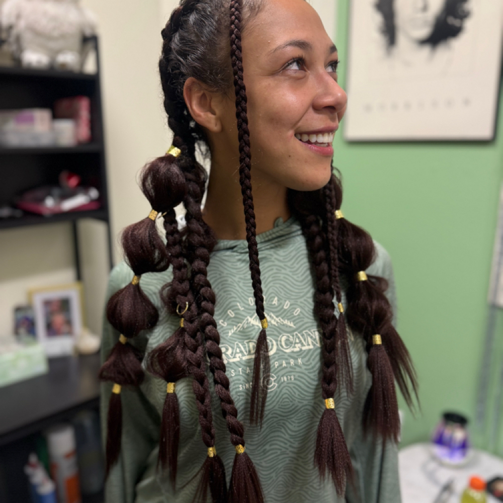 Festival Braids at Electric Veil Studios in Colorado Springs, CO