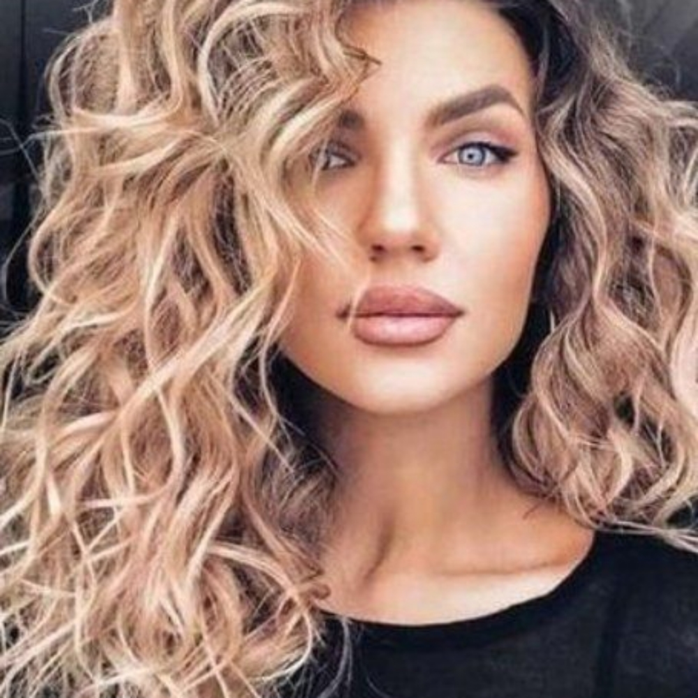 Long Hair Perm at Revolution-Hair Skin Nails in Richland, WA