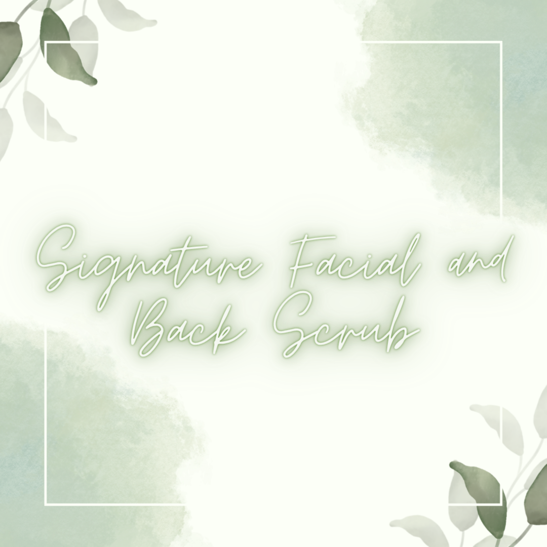 Signature Facial and Back Scrub at Monet Esthetics and Skincare in San Diego, CA
