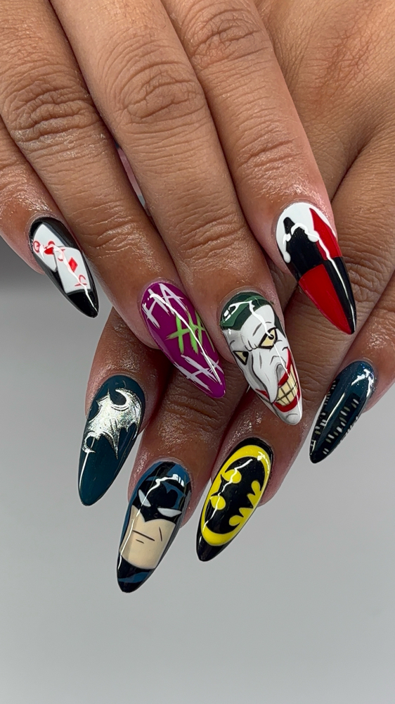 Hand Painted Character Art