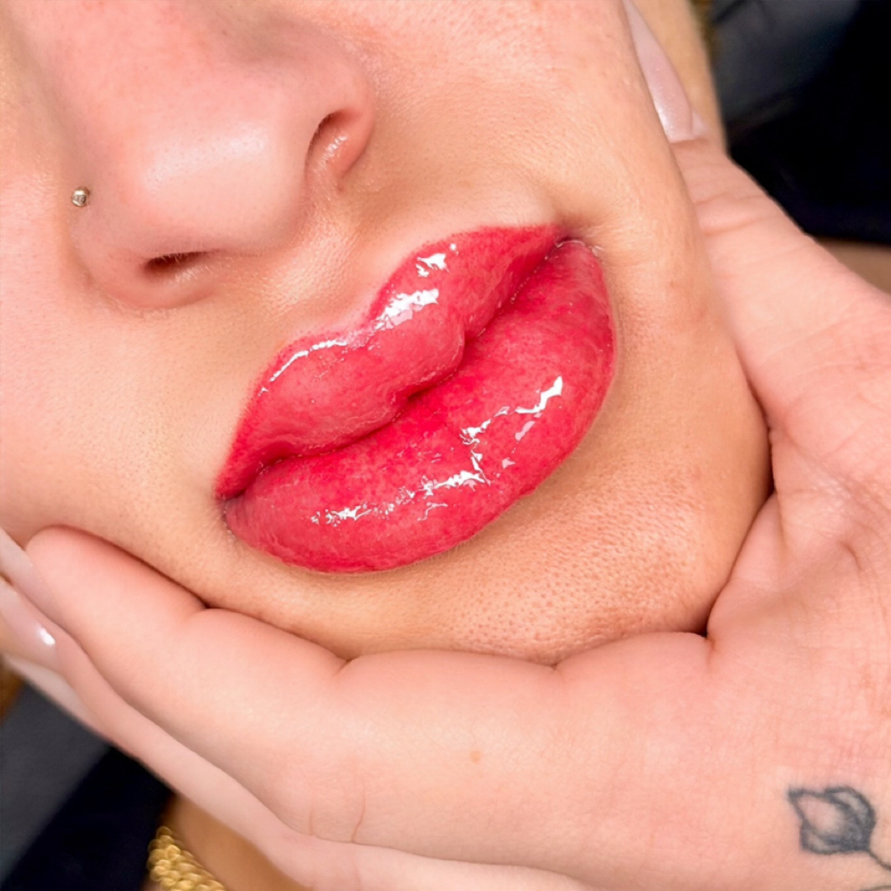 Lip blush Touch-up at The Goddess of Beauty in Cape Coral, FL