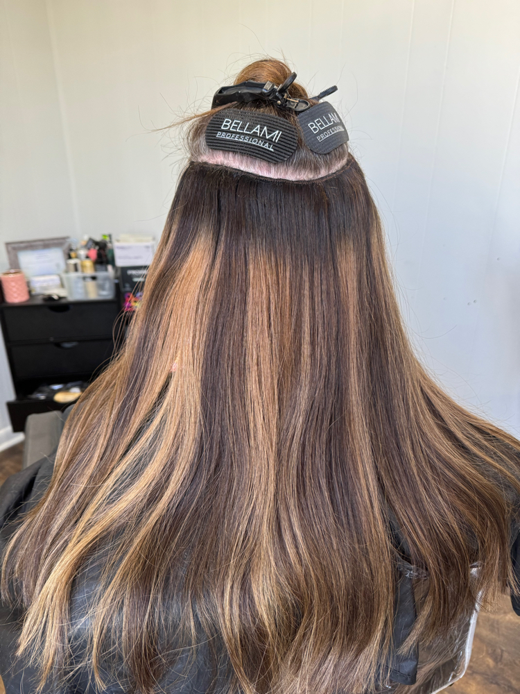 Sew In Extention Install at Maddie Shafer in Robbins, TN