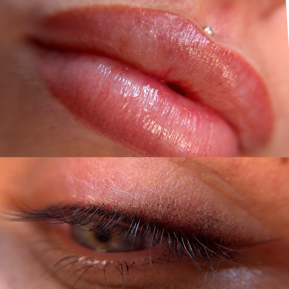 Duo: Lips and Eyeliner