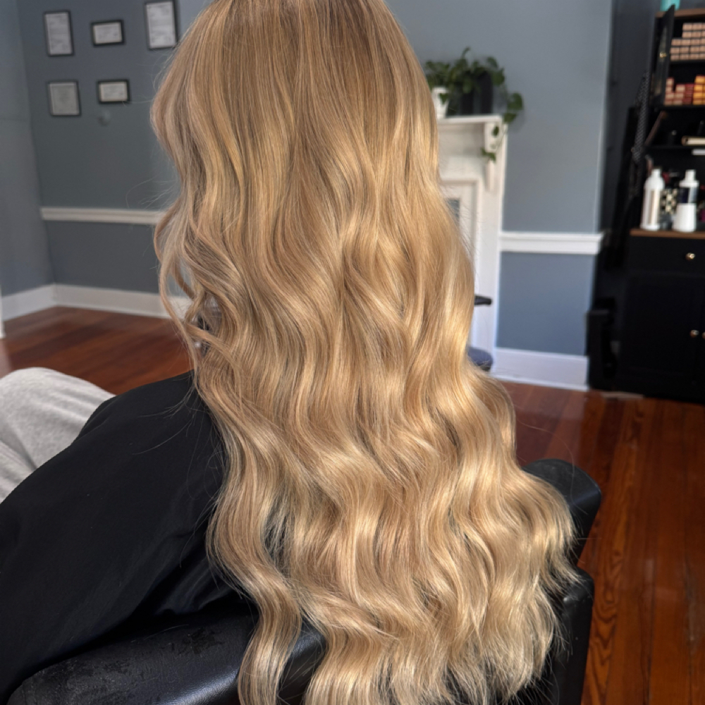 Butterfly Weft Install at Kier Hair in Winchester, VA