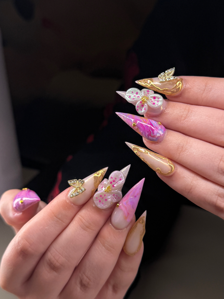 long acrylic full set🩷
