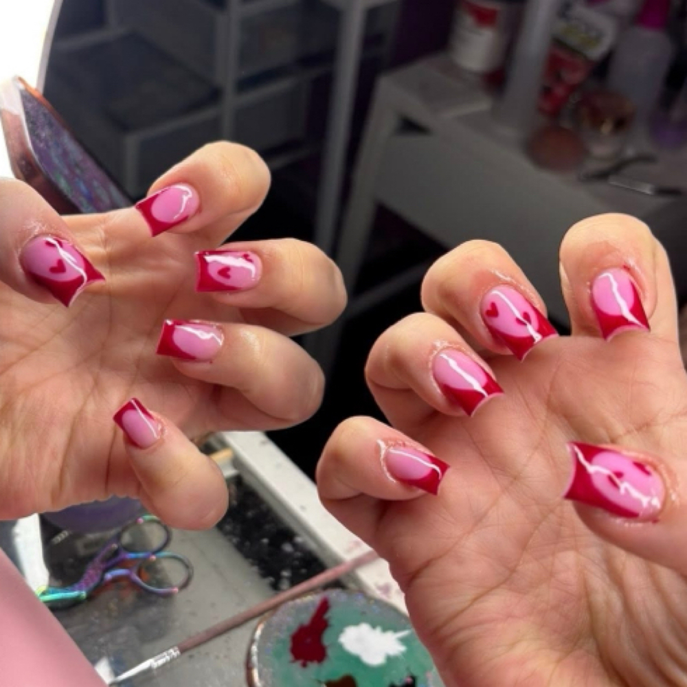 Fullset (short) at Carma Beauty Studio in Coraopolis, PA