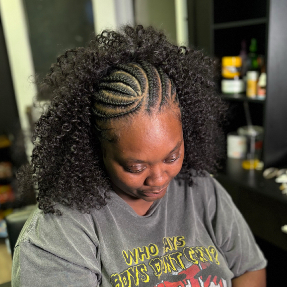 Cornrows With Quickweave at EBNY Hair Studio in Mount Vernon, NY