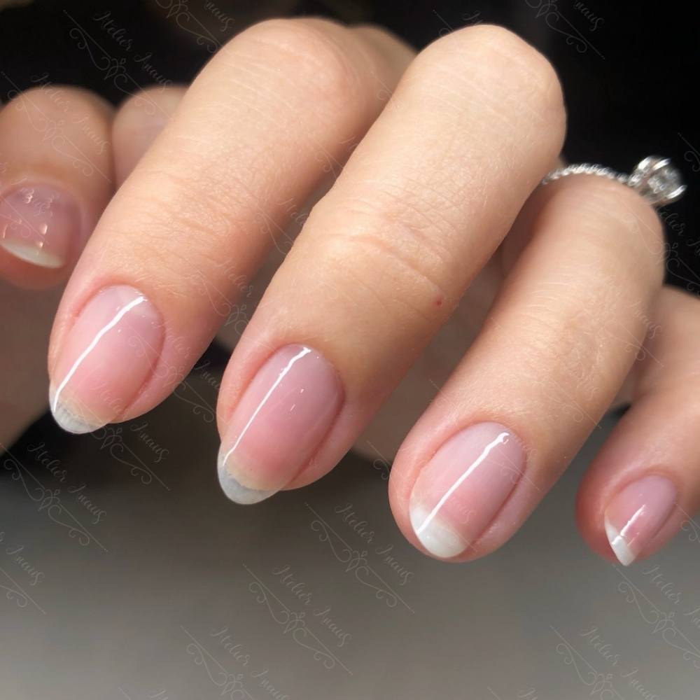 Natural Nail Manicure at Luxury Nails By Ruby in Redlands, CA