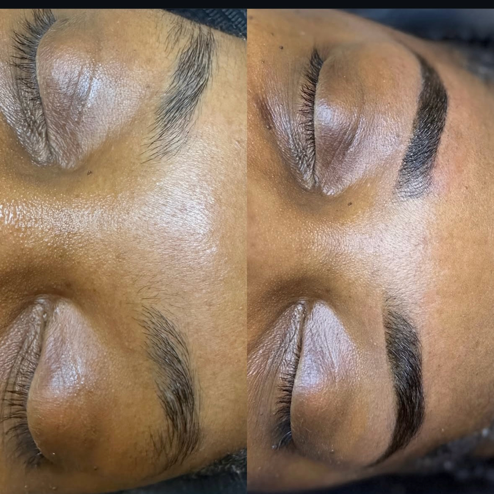 Brow Shaping And Tinting