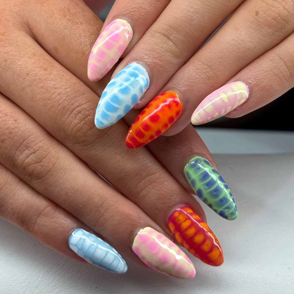 Full set of hard gel at Anna Grace Nails LLC in Dayton, TN