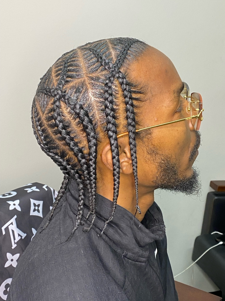 Men's Cornrows (Full Head) at iSlay The Brand in Lanham, MD