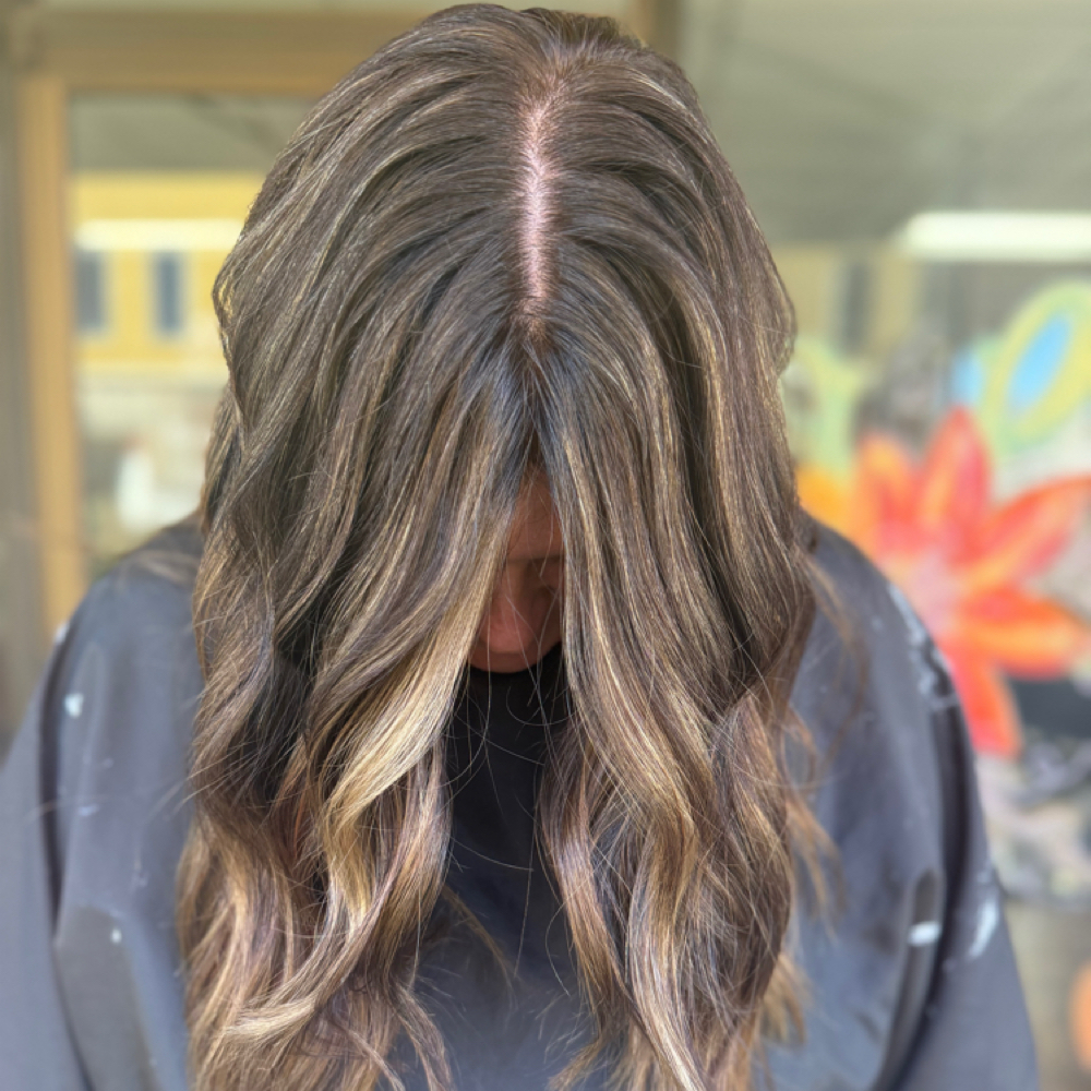 Grey Coverage Root Touch Up at Kenzie Painter in Boaz, AL