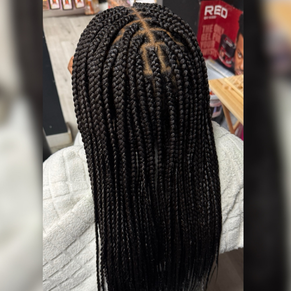 BOX BRAIDS MEDIUM at Glam239hairbraids in Naples, FL