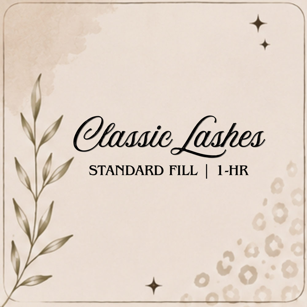 CLASSIC STANDARD FILL at Desert Bloom Esthetics in Tulsa, OK